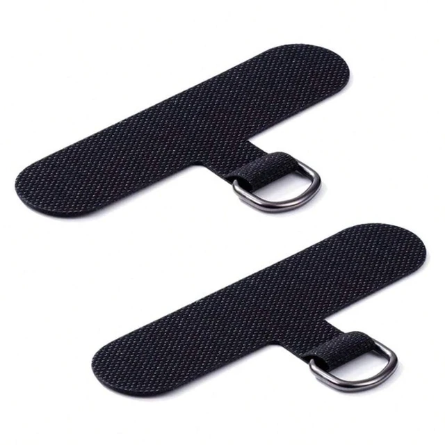 Alt view image 2 of 6 - Bks Universal Phone Lanyard Tab Wrist Crossbody Strap for Full Cover Cases Black Tether WristCrossbody