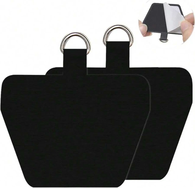 Main image of Bks 2 Pack Phone Tether Tab, Smartphone Lanyard Connector for Charging Port, Ultra-Thin Safety Strap Replacement Part
