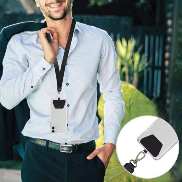 Alt view image 5 of 7 - Bks 2 Pack Phone Tether Tab, Smartphone Lanyard Connector for Charging Port, Ultra-Thin Safety Strap Replacement Part