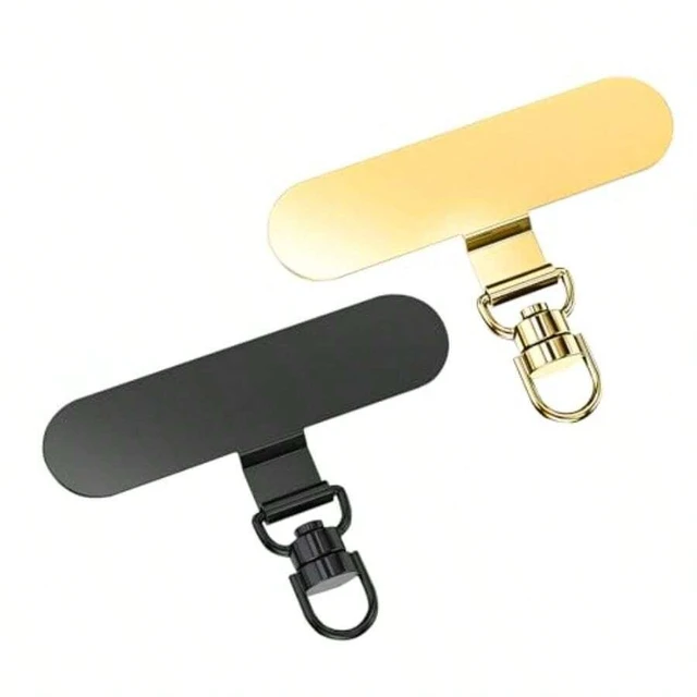 Alt view image 2 of 7 - Bks 360 Rotatable Metal Phone Tether Tab for iPhone Lanyard Replacement Part Fits All Full Cases