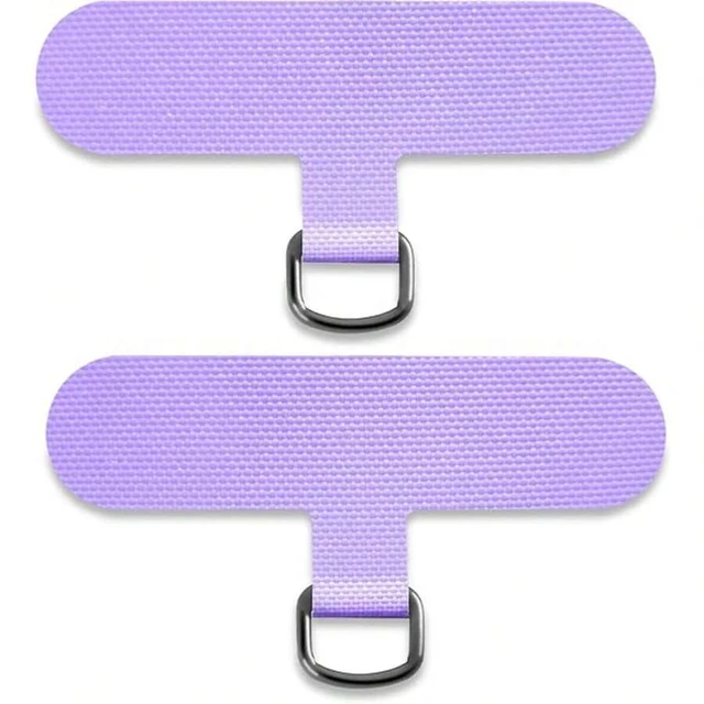 Alt view image 4 of 5 - Bks Phone Lanyard Patch Strap Compatible With iPhone Android Smartphone Case Full Cover Wireless Charging Durable Oxford Cloth Metal Buckle