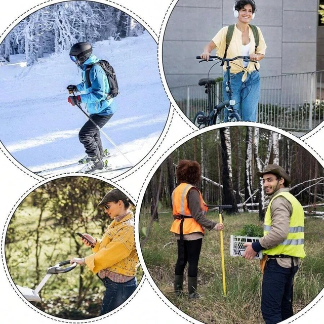 Alt view image 7 of 7 - Bks 8-Piece Alloy Metal Phone Clip Lanyard Crossbody Strap Universal Attachment for Mobile Phones and Tablets