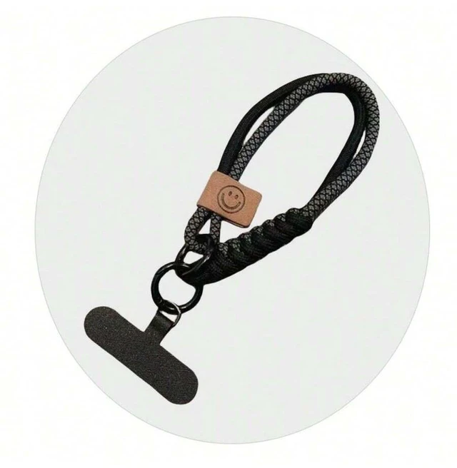 Main image of Bks Adjustable Crossbody Phone Lanyard with Wallet Clip, Anti-Lost Strap for Android and Most Smartphones, Portable Comfortable Wrist Chain Gift