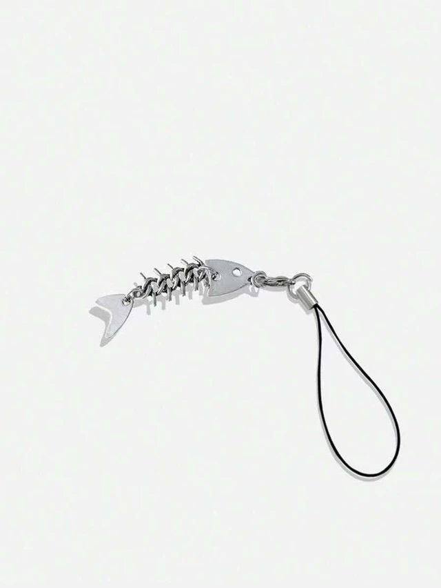 Main image of Bks Phone Lanyard Silver Chain Strap Gift for Mother Family Birthday Holiday Design Gifts Friends