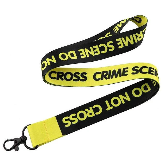 Alt view image 7 of 7 - Bks Do Not Cross Crime Scene I Dissent Judge Phone Lanyard Woven Strap Keychain Long Decorative Pendant Bag Charms for Teacher Friend Sister Mother Father Graduation Gift