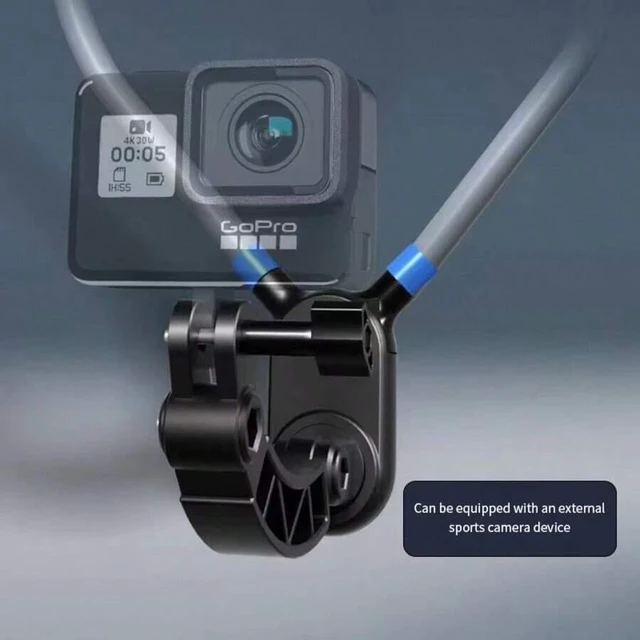 Alt view image 6 of 7 - Bks Magnetic Neck Mount For Phones Hand Free POV Vlog Selfie Holder Chest Strap Video Recording Compatible With iPhone Android