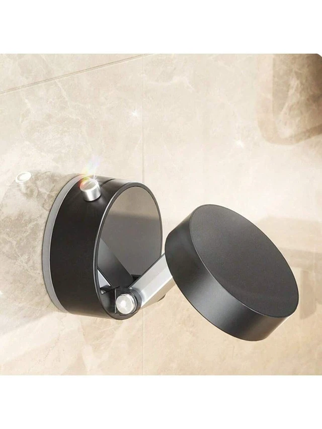 Alt view image 7 of 7 - Bks Double-Sided Vacuum Suction Cup Bracket - 360 Rotatable Foldable Strong Adsorption Non-Punching Mobile Phone Tablet Kitchen Tool Holder Compatible With iPhone Android