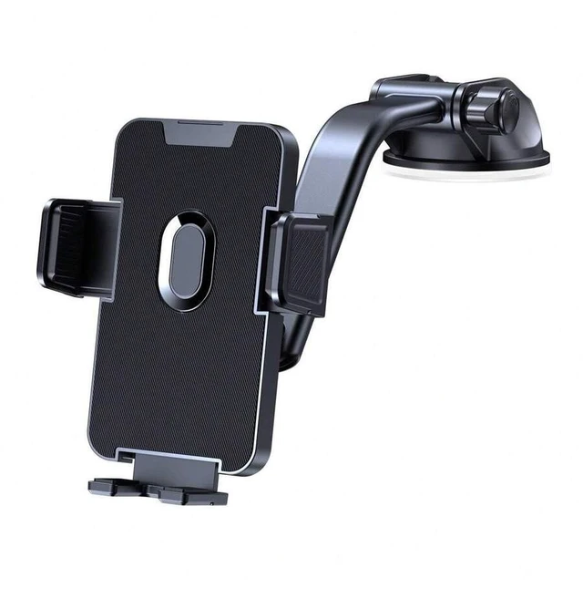 Alt view image 2 of 7 - Bks Universal Car Phone Holder Mount, Dashboard Dash Mobile Stand for iPhone Android Smartphones Gift