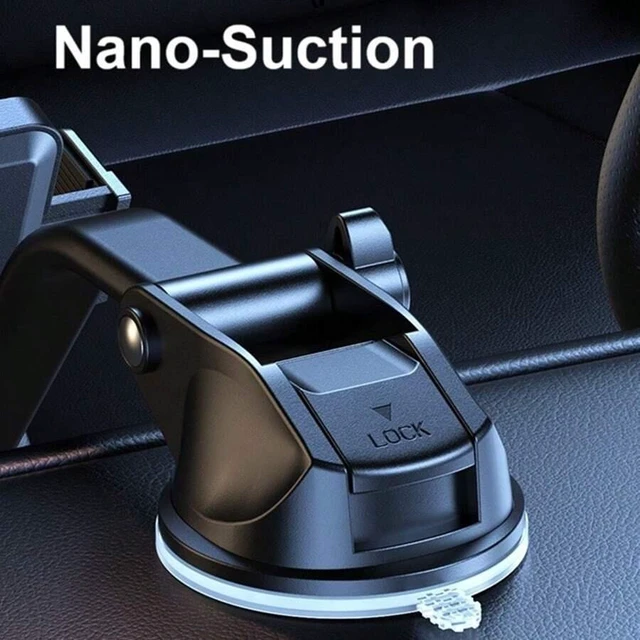 Alt view image 7 of 7 - Bks Universal Car Phone Holder Mount, Dashboard Dash Mobile Stand for iPhone Android Smartphones Gift