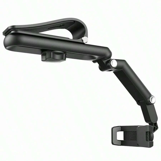Main image of Bks 1080° Rotatable Car Sun Visor Phone Mount, Multi Angle Adjustable Cell Phone Holder For Car, Universal GPS Navigation Phone Clip