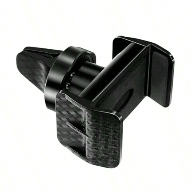 Main image of Bks Adjustable Carbon Fiber Car Vent Phone Holder 360 Rotation Universal Smartphone Mount Stable Hands-Free Automotive Interior Cradle