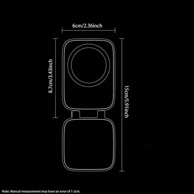 Alt view image 4 of 7 - Bks Magnetic Car Phone Holder Ultra-Thin Portable Stand Landscape Portrait Adjustable Multifunctional Navigation Mount Seconds Adsorption