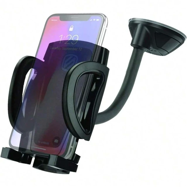 Main image of Bks Vent Phone Mount For Car 360 Adjustable Cellphone Stand Hands-Free Holder Compatible With IPhone 16/15/14/13/12 Series Up To 3.5 Inches