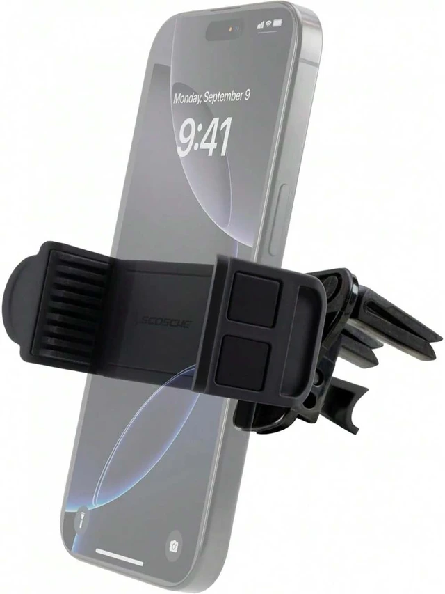 Alt view image 3 of 7 - Bks Vent Phone Mount For Car 360 Adjustable Cellphone Stand Hands-Free Holder Compatible With IPhone 16/15/14/13/12 Series Up To 3.5 Inches