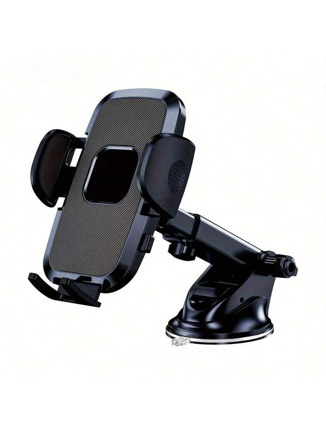 Alt view image 6 of 7 - Bks 360 Degree Universal Car Phone Mount Holder, Strong Suction Cup Windshield Vent Dashboard Stand Compatible With iPhone Android Smartphones GPS Navigation