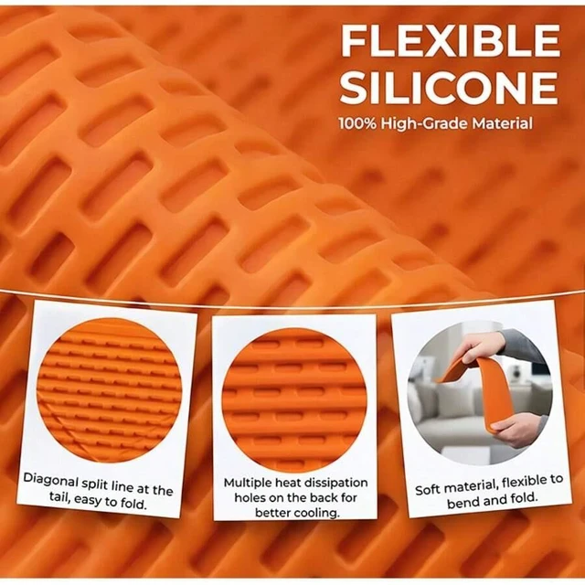 Alt view image 6 of 7 - Bks Flexible Silicone Phone Stand Desktop Holder for Mobile Tablet Creative Foldable Travel Universal Lazy Bracket