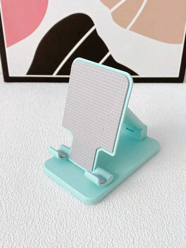 Alt view image 3 of 5 - Bks Foldable Desktop Phone Holder Stand Compatible With Android iPhone Green PC Material Birthday