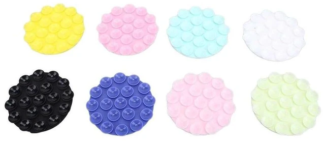Alt view image 3 of 7 - Bks 1-Pack Silicone Suction Cup Adhesive Handle For Mobile Phones, Magnetic Phone Holder, Multi-Functional Sticky Stand Compatible With iPhone Android