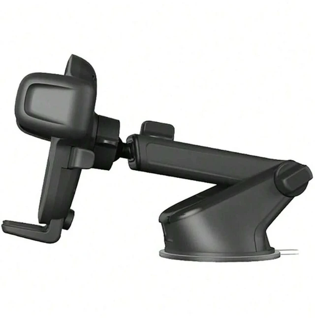 Alt view image 4 of 7 - Bks Universal Car Phone Mount Dashboard Windshield Holder One Touch Lock Compatible iPhone Android Smartphone
