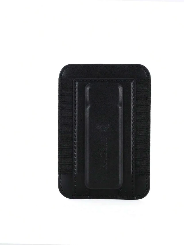 Alt view image 2 of 7 - Bks Multi-Functional Phone Wallet Stand with Card Holder, Slim Foldable Kickstand for All Smartphones, Hands-Free Desk Holder for Work and Travel