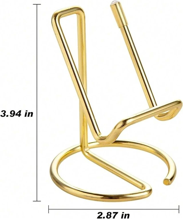 Alt view image 5 of 5 - Bks Metal Cell Phone Stand For Desk, Cute Desktop Holder Compatible With All Mobile Phones