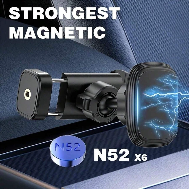 Alt view image 6 of 7 - Bks Magnetic Phone Holder For Gym - 360 Adjustable Strong Portable Magnet Mount Workout Recording Fitness Accessories Compatible With Android iPhone