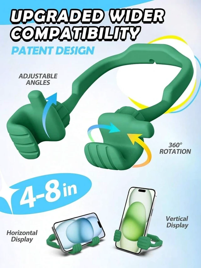 Alt view image 3 of 6 - Bks Desktop Phone Stand Holder Cute Funny Gadgets Gifts For Dad Husband Wife Teens Easter Basket Stuffers