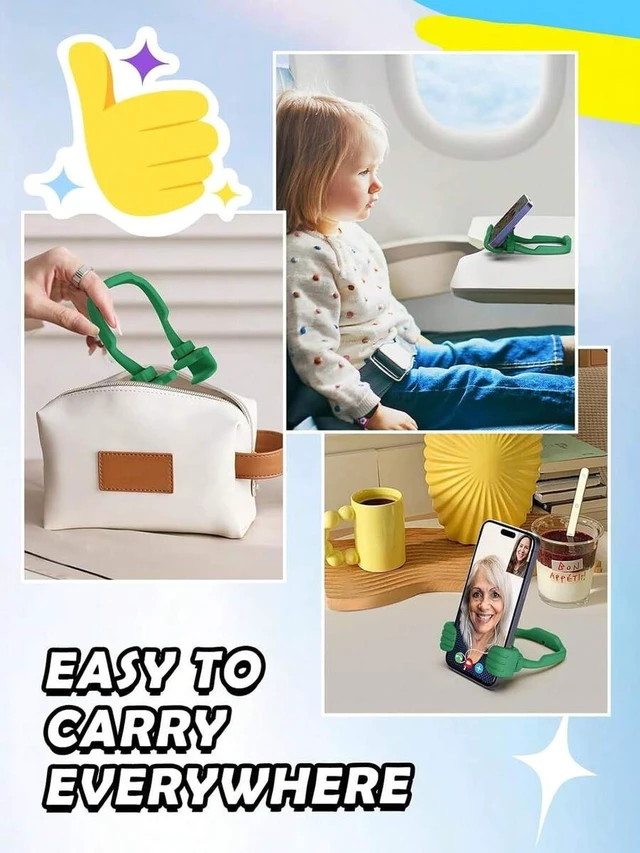 Alt view image 6 of 6 - Bks Desktop Phone Stand Holder Cute Funny Gadgets Gifts For Dad Husband Wife Teens Easter Basket Stuffers