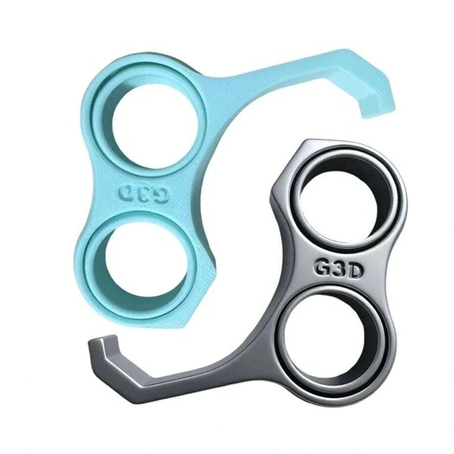 Main image of Bks Minimalist Special-Shaped Phone Stand 2 Holders Finger Grip Reduce Pressure Compact Design Simple Accessories High-Quality Support For Gamers Texting