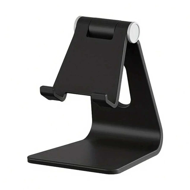 Alt view image 6 of 7 - Bks Foldable Phone Stand With Clip Holder - Adjustable Desktop Cradle Dock For iPhone Samsung Switch All Phones