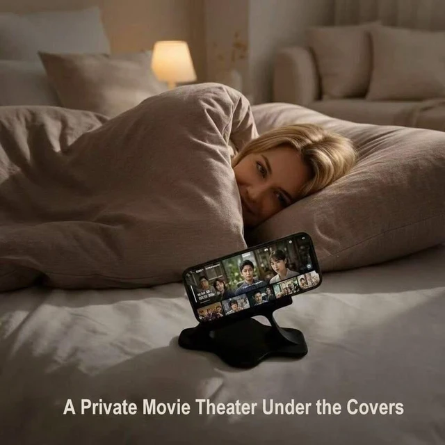 Alt view image 2 of 6 - Bks Bedside Phone Holder Stand Hands-Free Slouchy Support for Watching Videos in Bedroom pc
