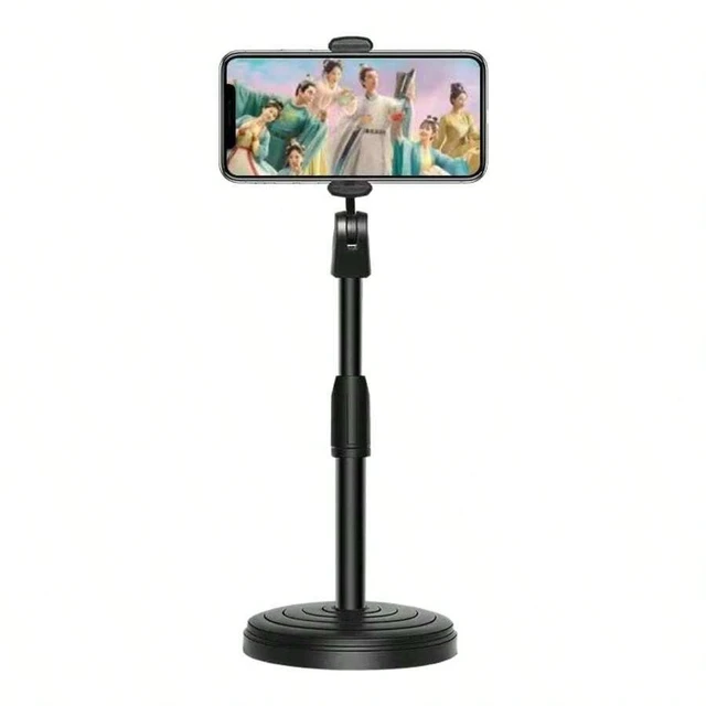 Main image of Bks Adjustable Multi-Function Phone Stand, Telescopic Portable Live Streaming Holder