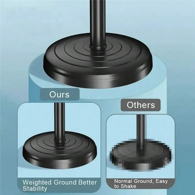 Alt view image 7 of 7 - Bks Adjustable Multi-Function Phone Stand, Telescopic Portable Live Streaming Holder
