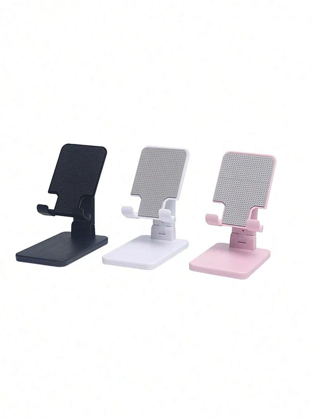 Alt view image 7 of 7 - Bks Foldable Adjustable Height Desk Phone Stand Portable Tabletop Holder Essential For Kitchen And Travel Compatible With All Smartphones
