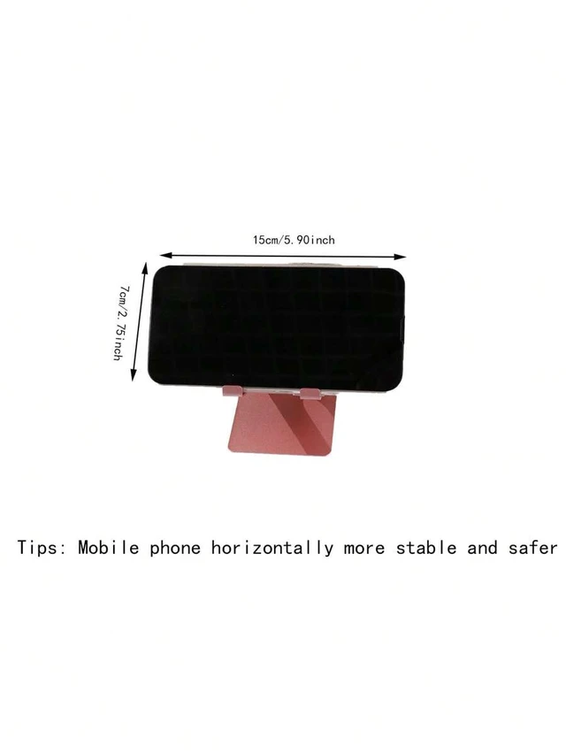 Alt view image 3 of 7 - Bks Acrylic Cell Phone Stand Portable Clear Holder For Desk Android Smartphones Pad Tablets Home Office School Back To School