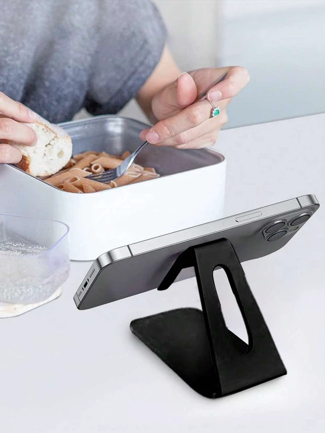 Alt view image 5 of 7 - Bks Acrylic Cell Phone Stand Portable Clear Holder For Desk Android Smartphones Pad Tablets Home Office School Back To School