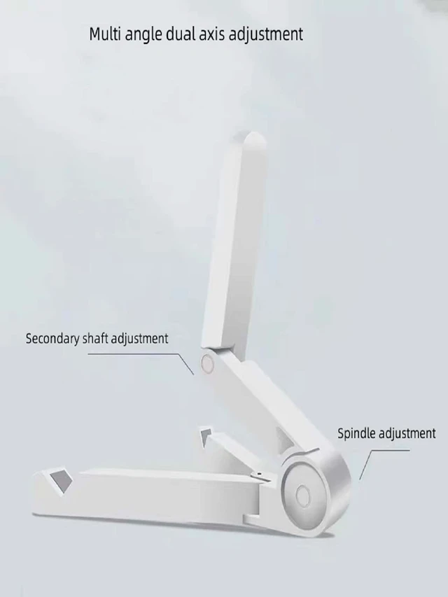 Alt view image 3 of 6 - Bks Universal Foldable Portable Stand For Tablets And Smartphones Compatible With iPhone Android Phone Gift For Birthday Family Friends