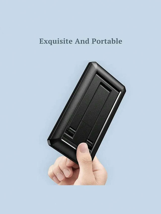 Alt view image 3 of 7 - Bks Slouchy Folding Phone Stand Height Adjustable Deformable Desktop Holder Compatible With iPhone Android Tablet