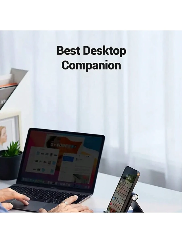 Alt view image 7 of 7 - Bks Plastic Creative Folding Phone Stand Desktop Tablet Holder Support Frame for Mobile Devices