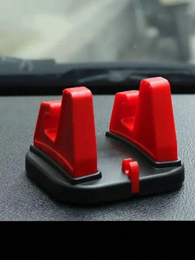 Alt view image 2 of 7 - Bks Silicone Car Phone Holder Stick to Dashboard GPS Stable Bracket Stand