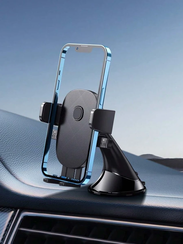 Alt view image 4 of 7 - Bks Car Dashboard Phone Holder, Compact Gravity Mount Stable Stand for Mobile Devices Convenient