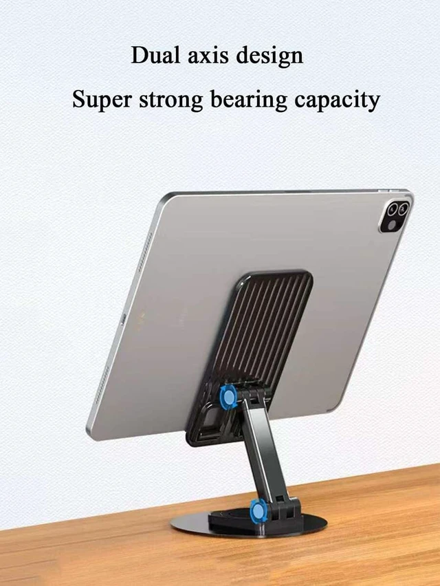 Alt view image 7 of 7 - Bks Phone Holder Rotatable Metal Desk Stand For Mobile Phone Tablet Compatible With IPhone Android Gift