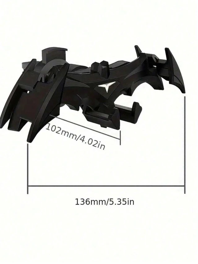 Alt view image 5 of 7 - Bks Stylish Bat Shaped Gravity Car Phone Holder Creative Air Vent Mount Auto Accessory Gift For iPhone Android