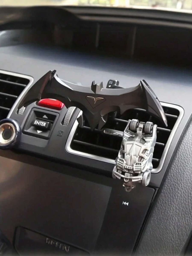 Alt view image 6 of 7 - Bks Stylish Bat Shaped Gravity Car Phone Holder Creative Air Vent Mount Auto Accessory Gift For iPhone Android