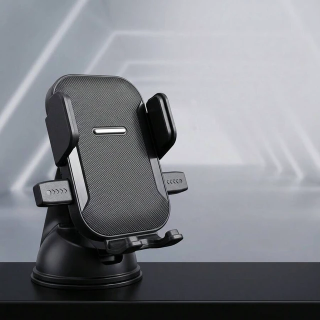 Alt view image 5 of 7 - Bks 360° Adjustable Suction Cup Car Phone Holder, Dashboard Navigation Mount, Universal Fit for Horizontal Vertical Orientation, Compact Anti-Vibration Design
