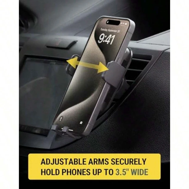 Alt view image 7 of 7 - Bks 3-in-1 Universal Suction Cup Phone Mount for Car Dashboard Windshield Vent, 360 Adjustable Stand Holder Compatible with iPhone Android