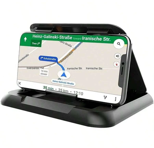 Main image of Bks Car Dashboard Phone Holder Non Slip Pad For Various Dashboards Slip Free Desk Stand Compatible IPhone Samsung Android GPS