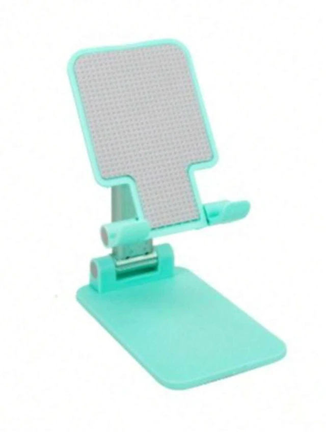 Main image of Bks Foldable Desktop Phone Holder Stand Compatible With iPhone Android Devices Adjustable Angle Gift For Family Friends