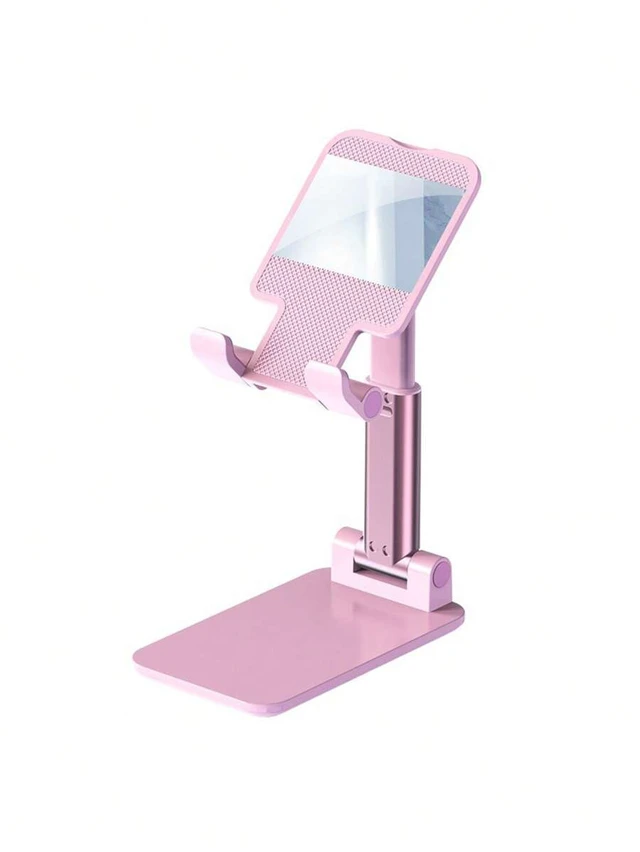 Alt view image 7 of 7 - Bks Foldable Phone Holder Stand Compatible With iPhone Android Desktop Mount Gift for Birthday Family Friends