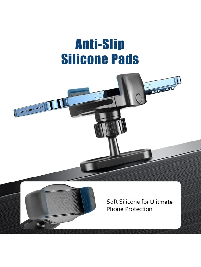Alt view image 6 of 6 - Bks 360° Magnetic Phone Holder for Gym, Portable Mount with Strong Magnets, Fits 4.7-7 Inch Smartphones, Universal iPhone Android Compatible